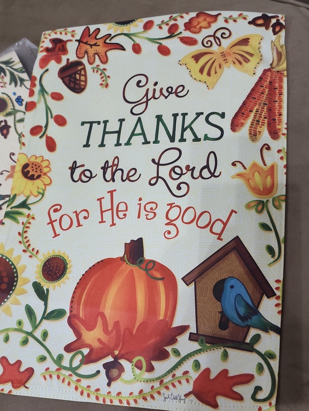 Give Thanks Fall Decor Set - Picture 2 of 3